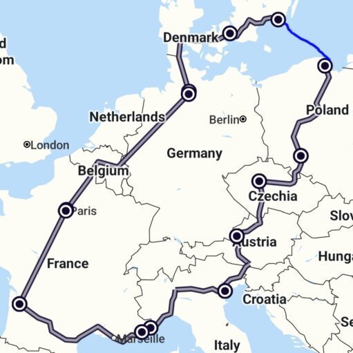 En tur runt Europa